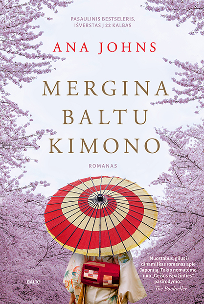 Mergina baltu kimono, Ana Johns, BALTO leidybos namai