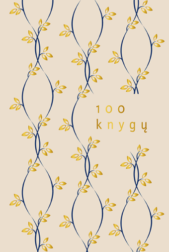 100 knygų užrašinė